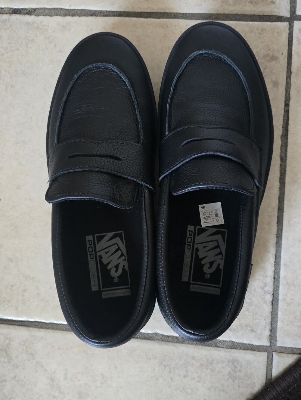 Vans Black Men's Slip-On Loafers